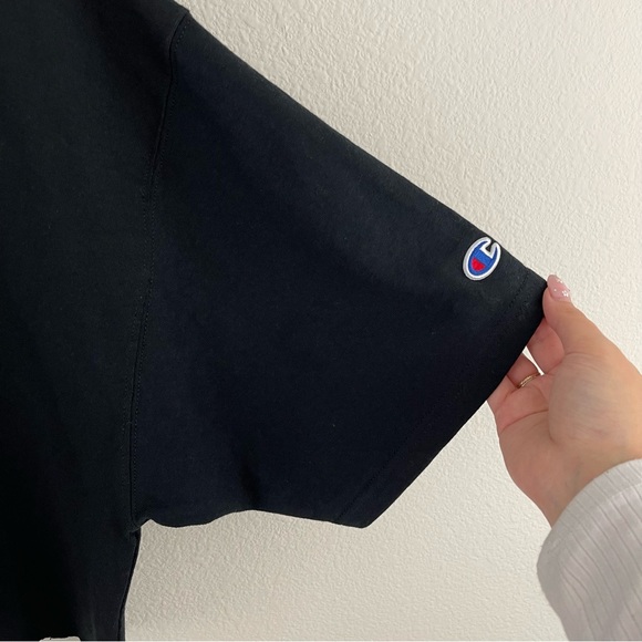 Vinnie Hacker Black White Purgatory BDay Merch Cropped Short Sleeve Graphic Tee - Picture 4 of 9